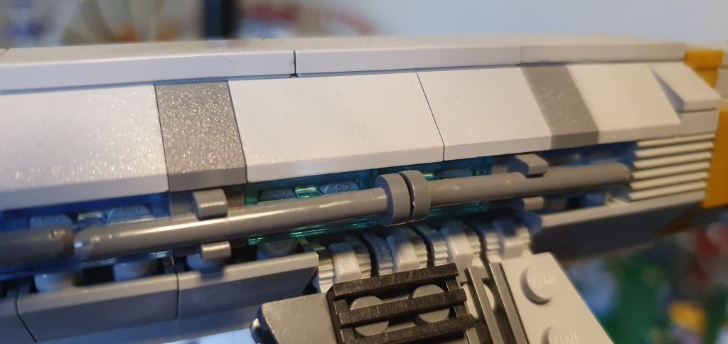 LEGO Enterprise NX-01 Warp Nacelle Close up