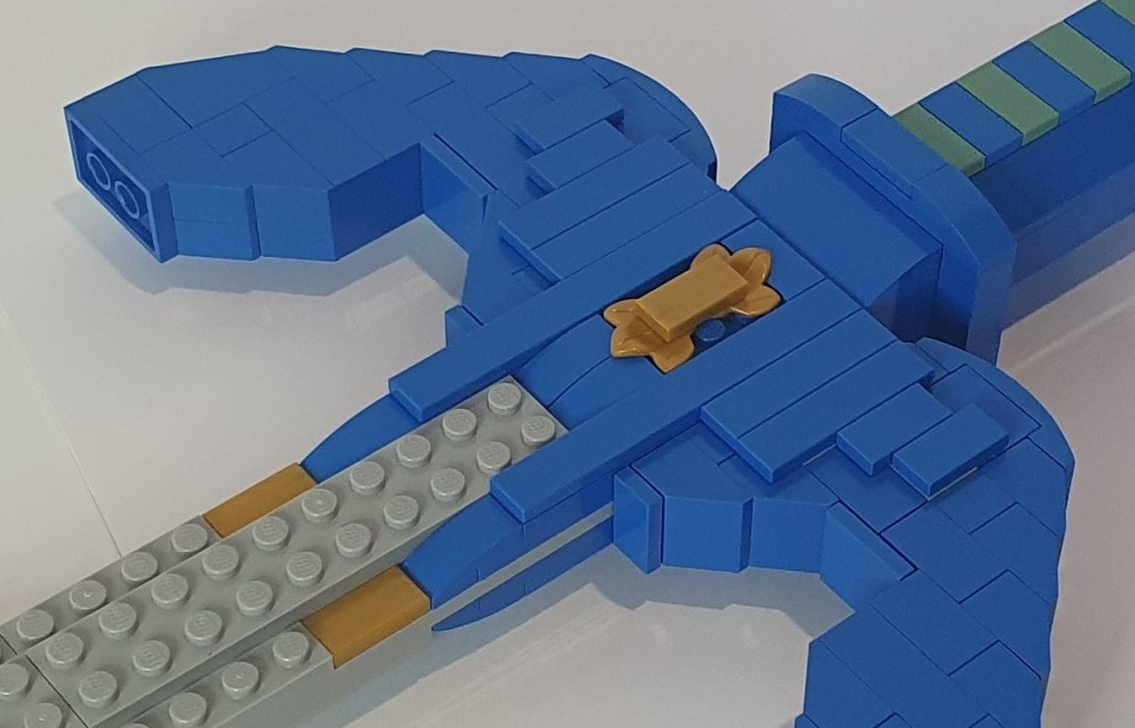 LEGO Zelda Master Sword close up