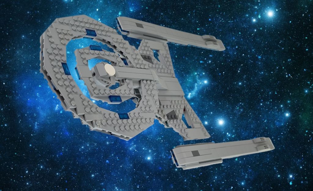 LEGO Star Trek Discovery USS Discovery A Refit